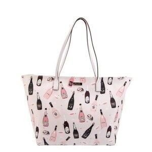 NWOT Kate Spade Shore Street Margareta Champagne Tote Bag in Pink